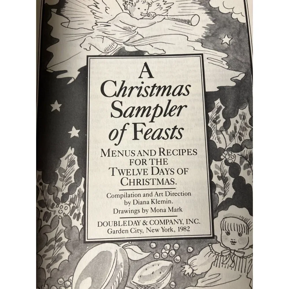 A Christmas Sampler of Feasts - 1982 cookbook